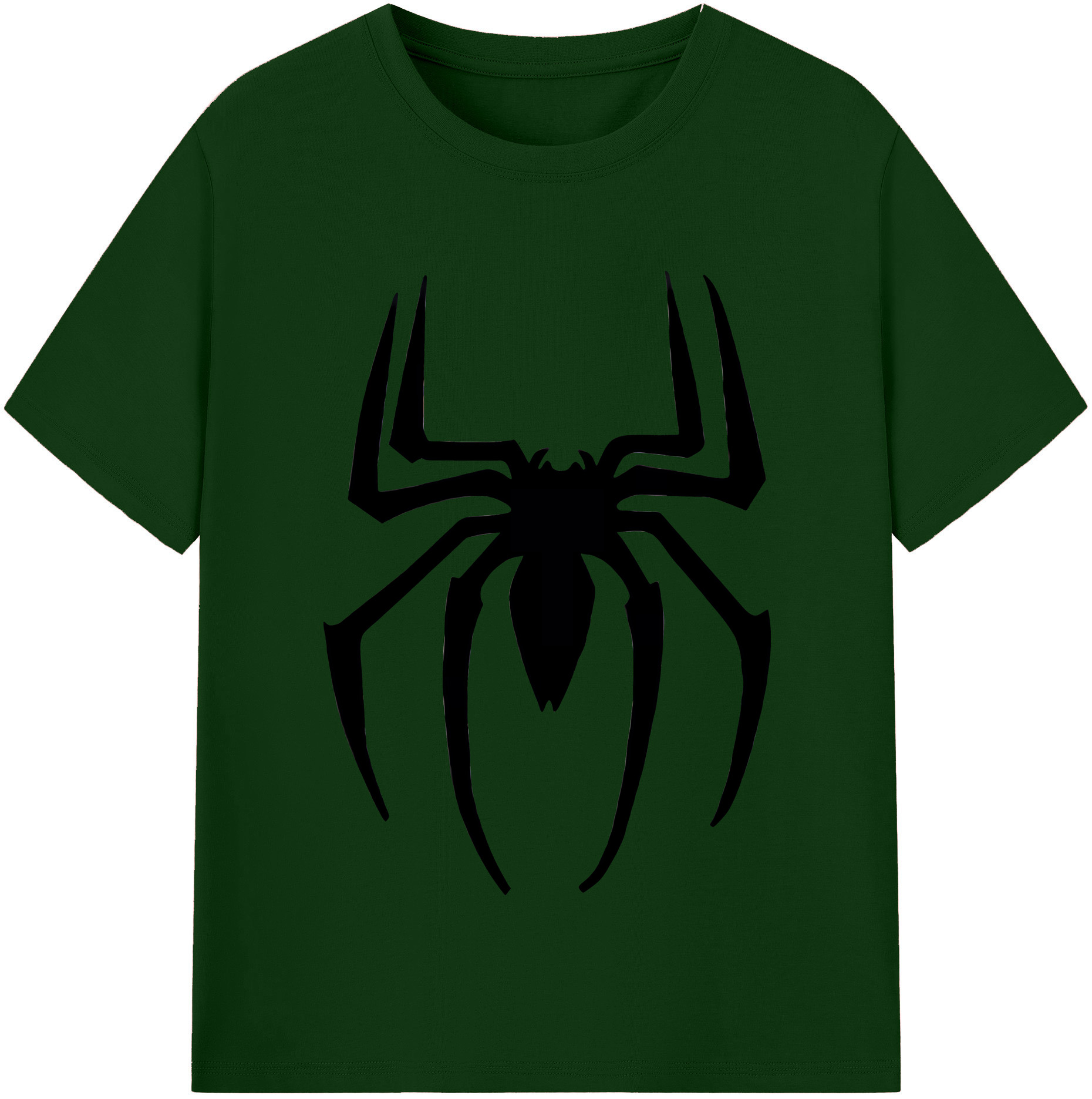 （画像用） Spider Man スパイダーマン 綿100％半袖Tシャツ（フロントプリント）